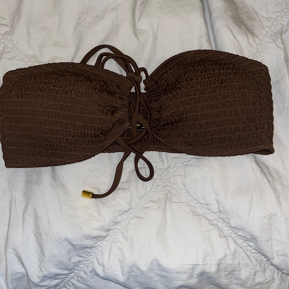 Brown Swimsuit top